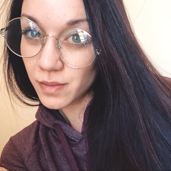 Oversized Round Hipster Glasses - Picture 6 of 6